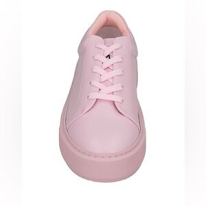 Ganni Light pink leather sneakers